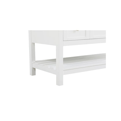 54 inch Single Bathroom Vanity in White