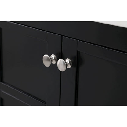 60 inch Single Bathroom Vanity in Black