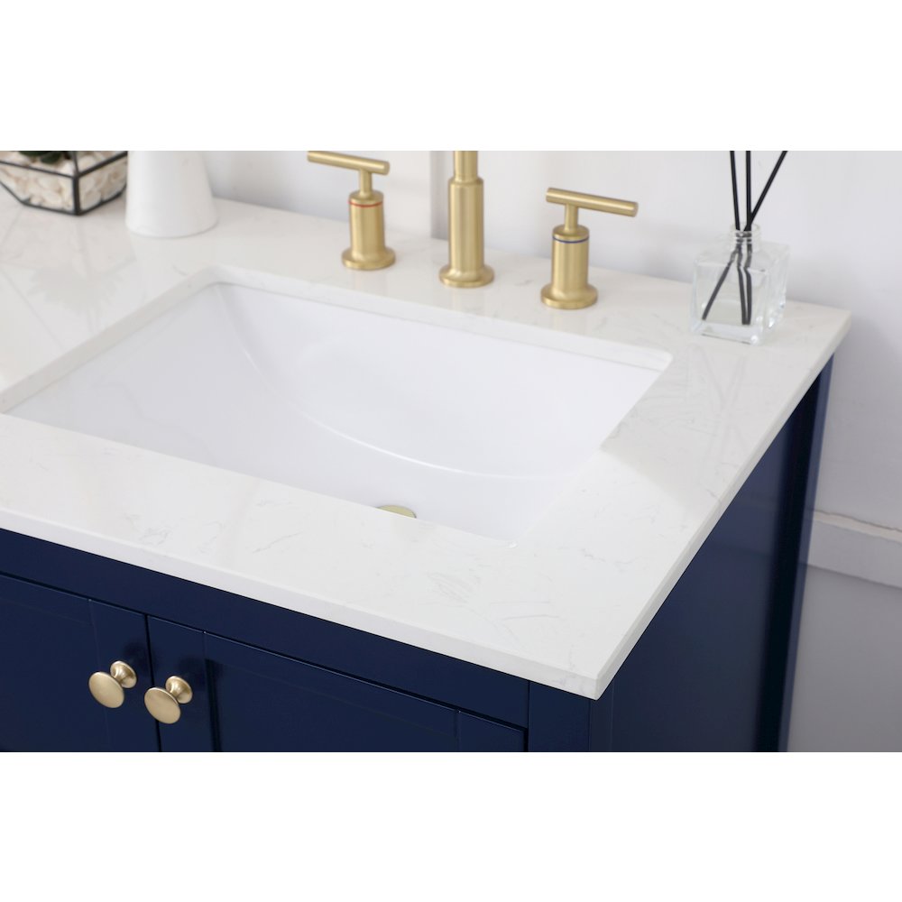 60 inch Single Bathroom Vanity in Blue