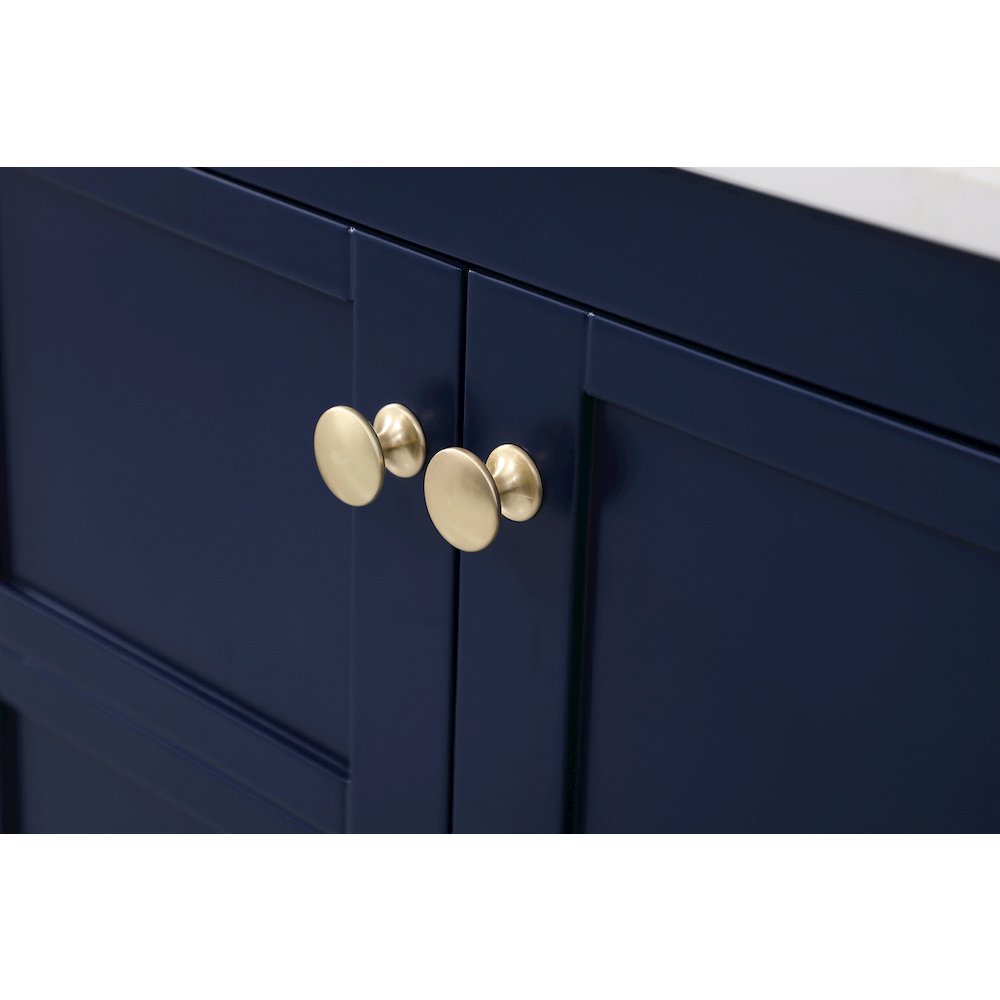 60 inch Single Bathroom Vanity in Blue
