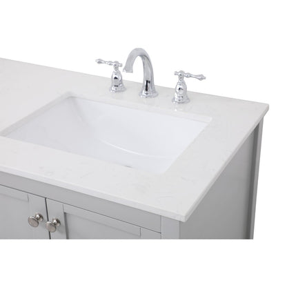 60 inch Single Bathroom Vanity in Gray
