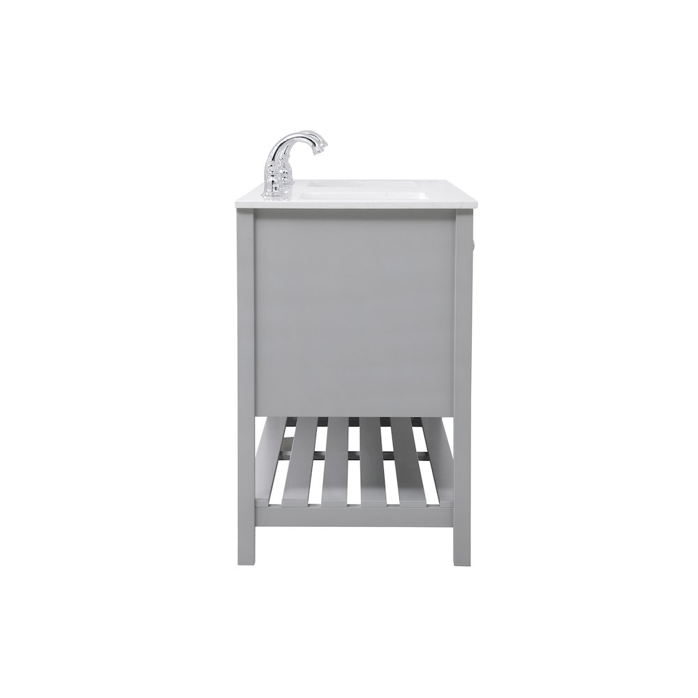 60 inch Single Bathroom Vanity in Gray