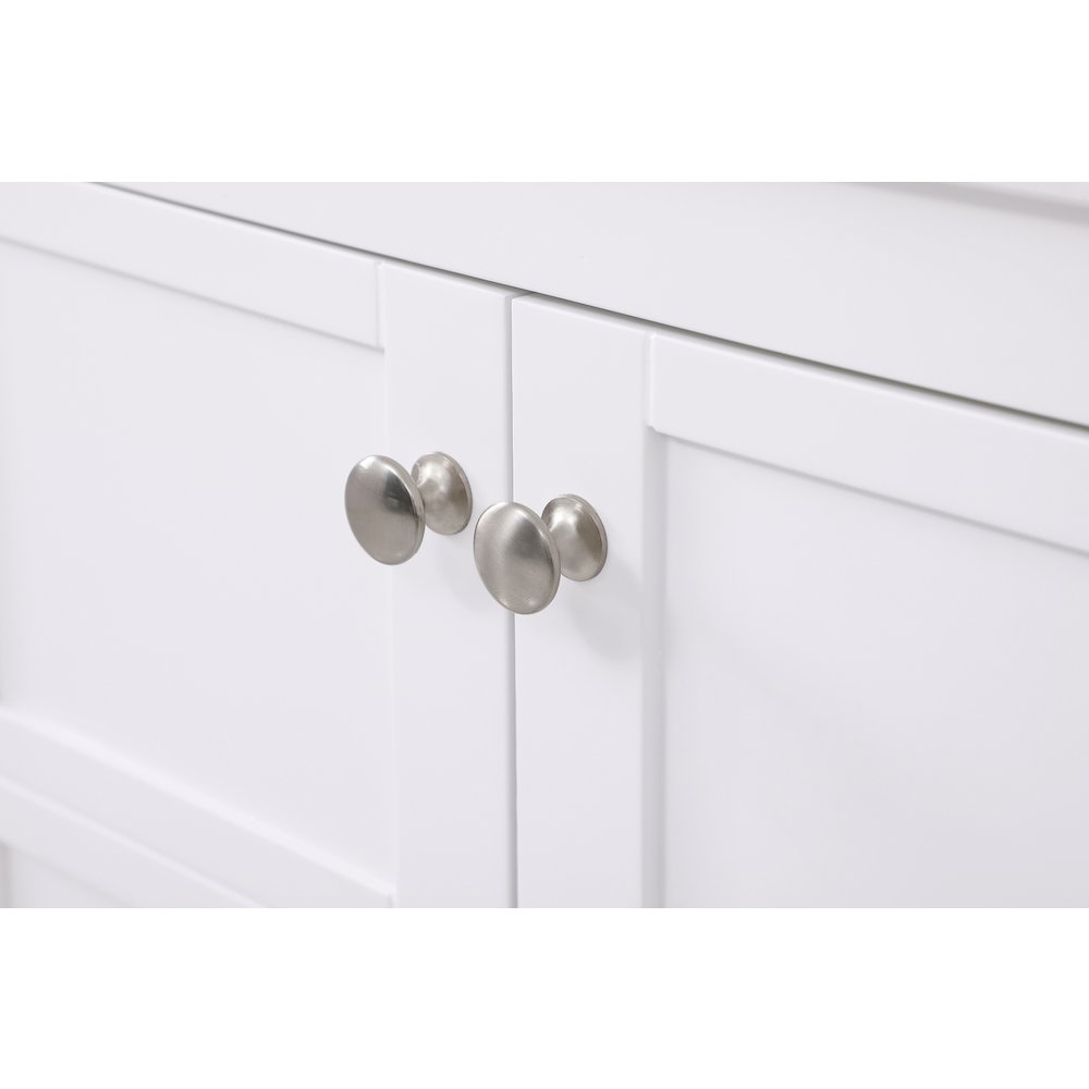 60 inch Single Bathroom Vanity in White
