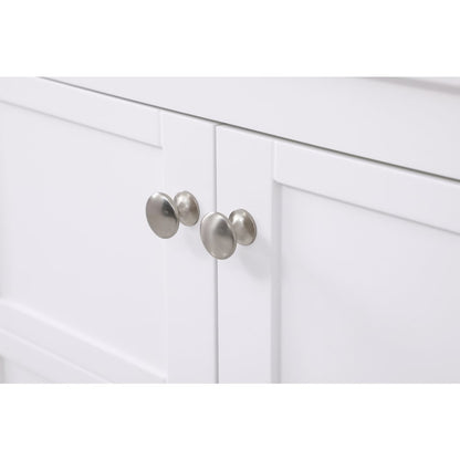 60 inch Single Bathroom Vanity in White
