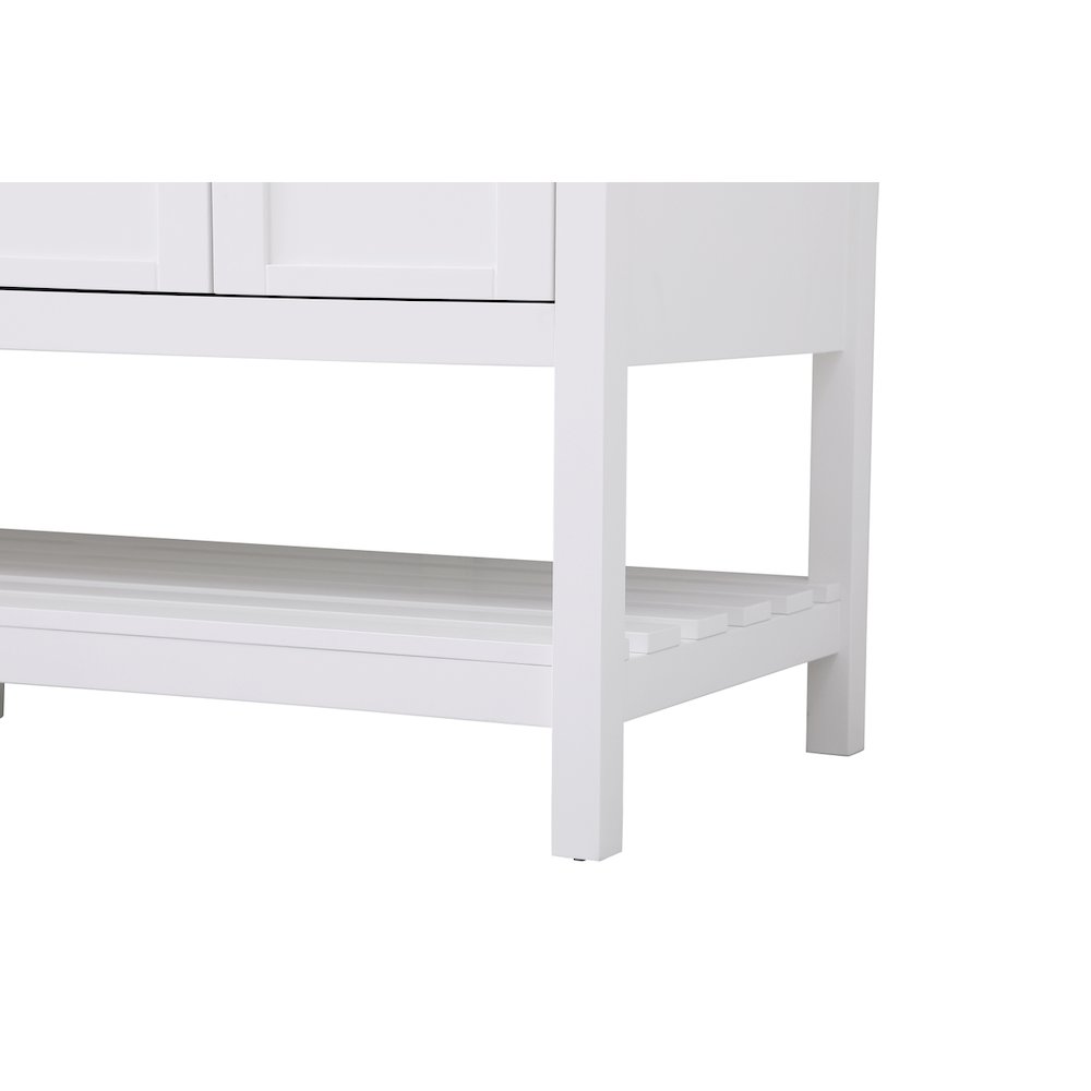 60 inch Single Bathroom Vanity in White