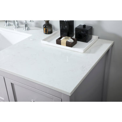 60 inch Single bathroom vanity in grey