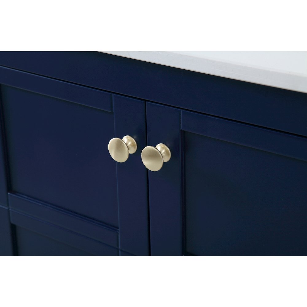 72 inch Double Bathroom Vanity in Blue
