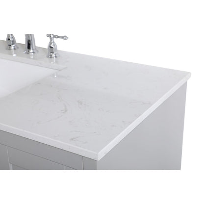48 inch Single Bathroom Vanity in Grey