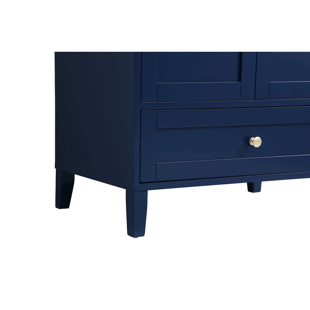 30 inch Single Bathroom Vanity in Blue