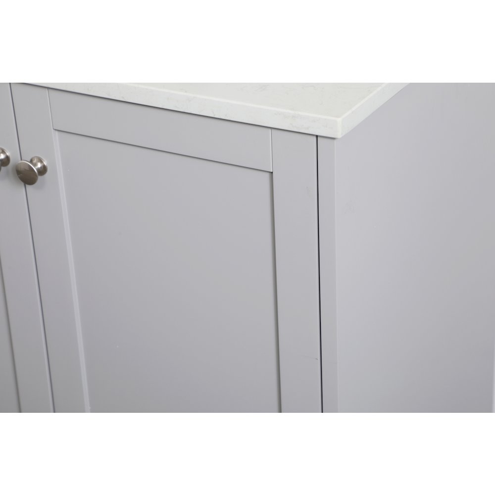 30 inch Single Bathroom Vanity in Grey