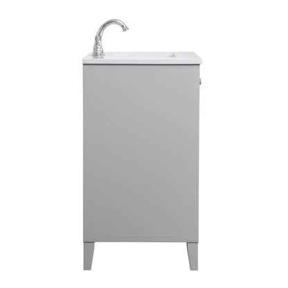 30 inch Single Bathroom Vanity in Grey