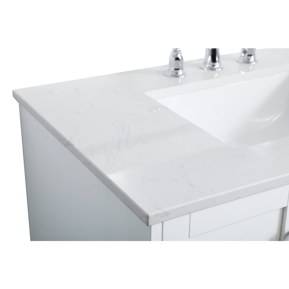 36 inch Single Bathroom Vanity in White