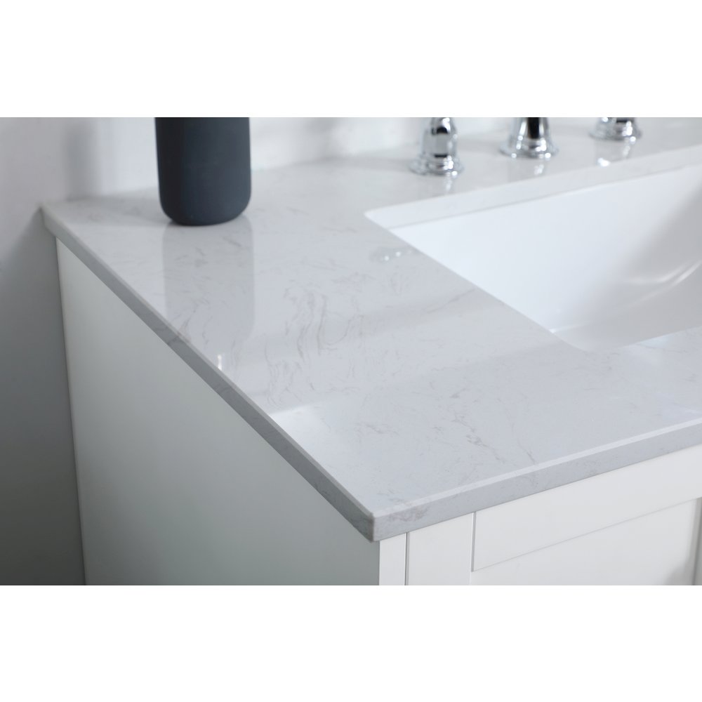36 inch Single Bathroom Vanity in White