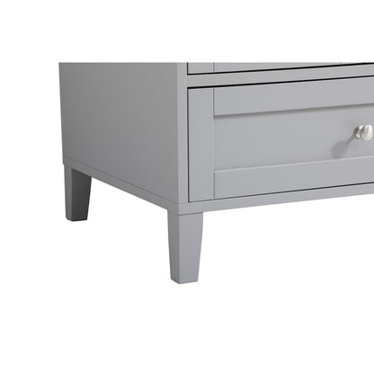 42 inch Single Bathroom Vanity in Grey