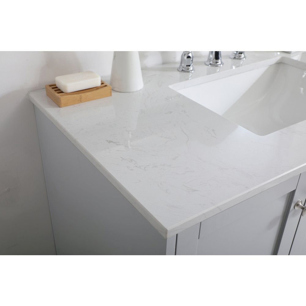 42 inch Single Bathroom Vanity in Grey