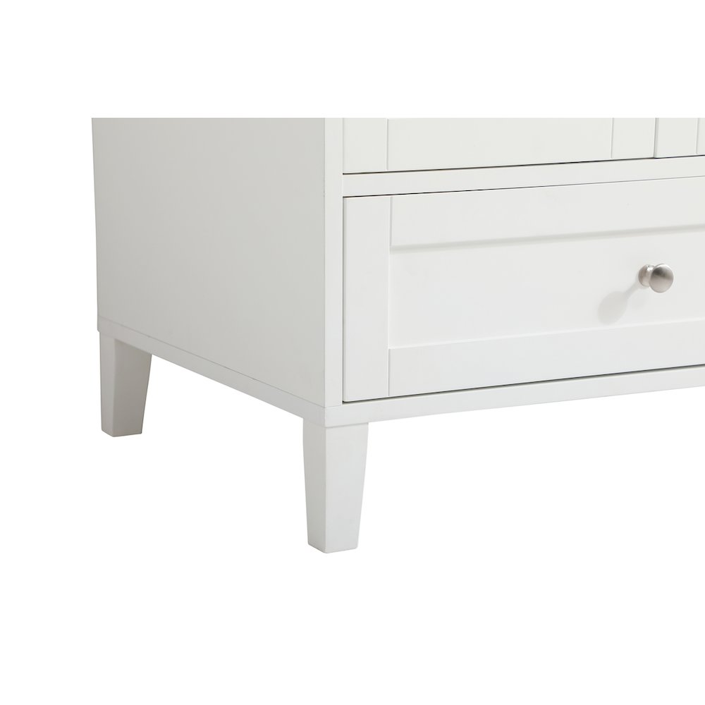 42 inch Single Bathroom Vanity in White