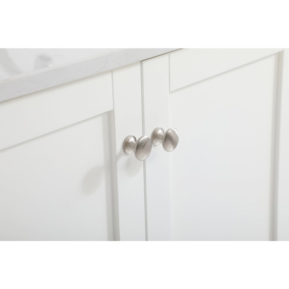 42 inch Single Bathroom Vanity in White