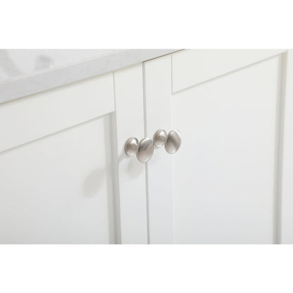42 inch Single Bathroom Vanity in White