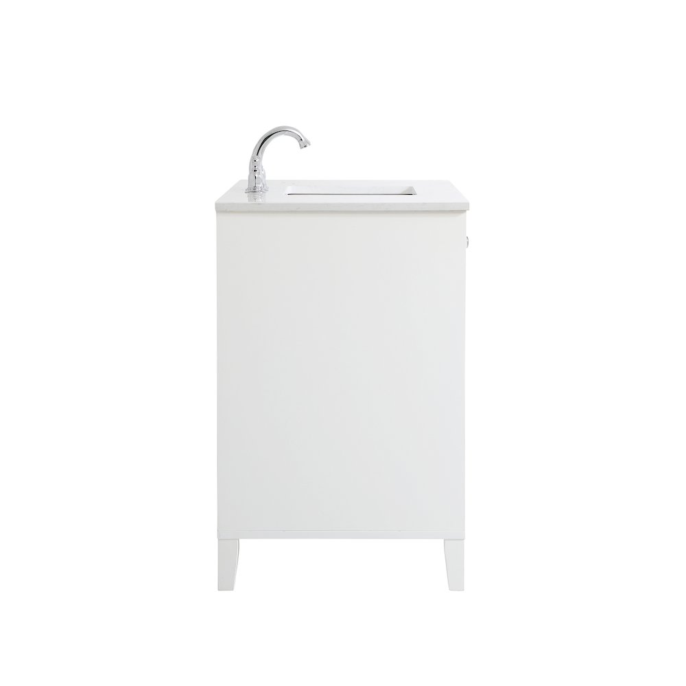 42 inch Single Bathroom Vanity in White