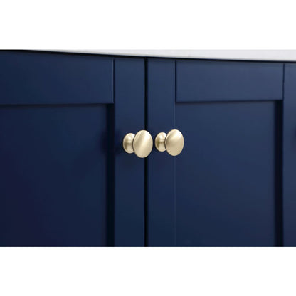 48 inch Single Bathroom Vanity in Blue
