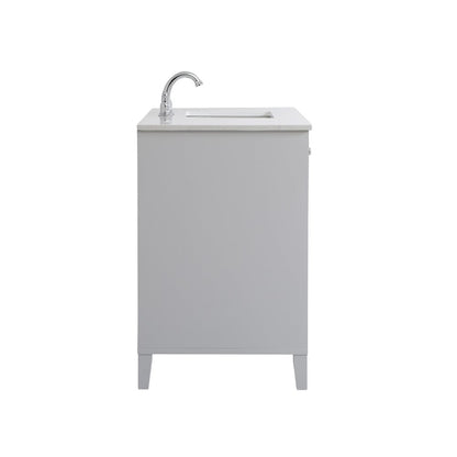 48 inch Single Bathroom Vanity in Grey