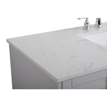 48 inch Single Bathroom Vanity in Grey