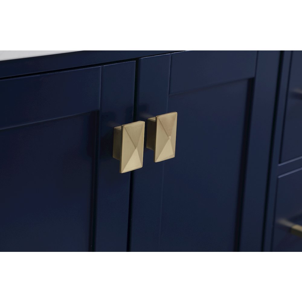 32 inch Single Bathroom Vanity in Blue