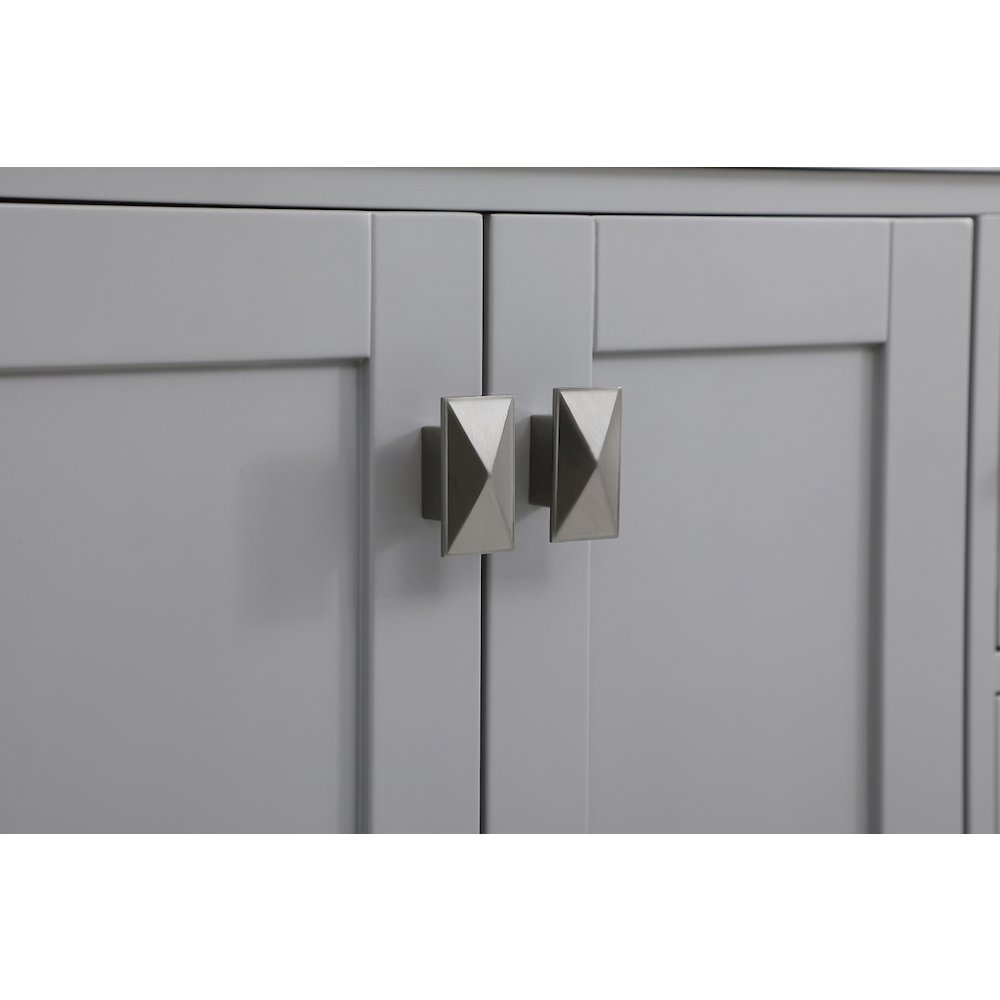 32 inch Single Bathroom Vanity in Gray