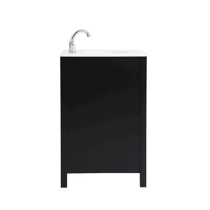 36 inch Single Bathroom Vanity in Black
