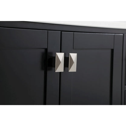 36 inch Single Bathroom Vanity in Black