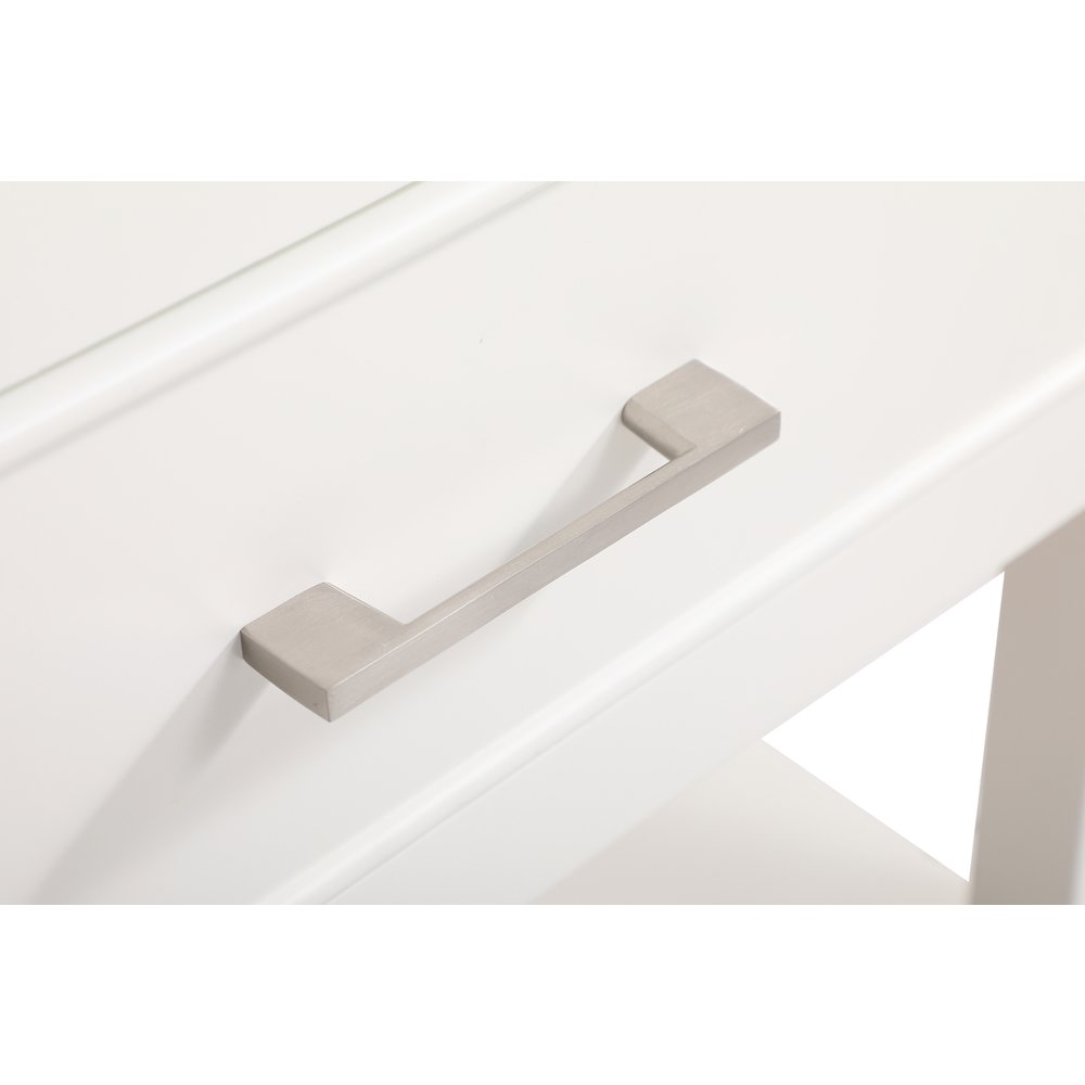 42 inch Single bathroom vanity in white