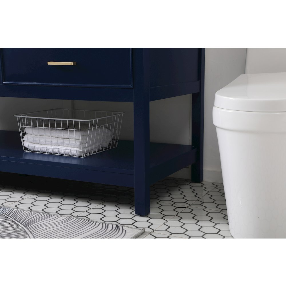 60 inch double bathroom vanity in blue