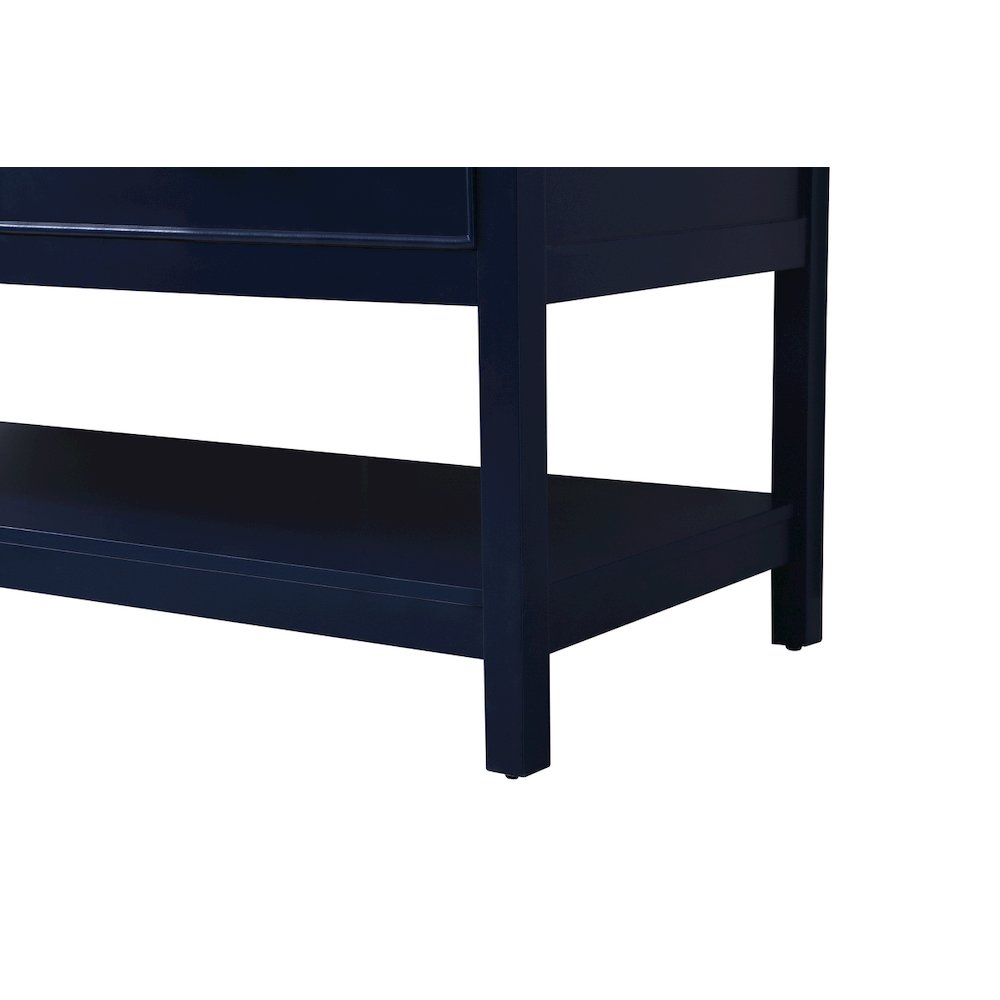 60 inch double bathroom vanity in blue