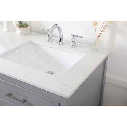 60 inch double bathroom vanity in gray