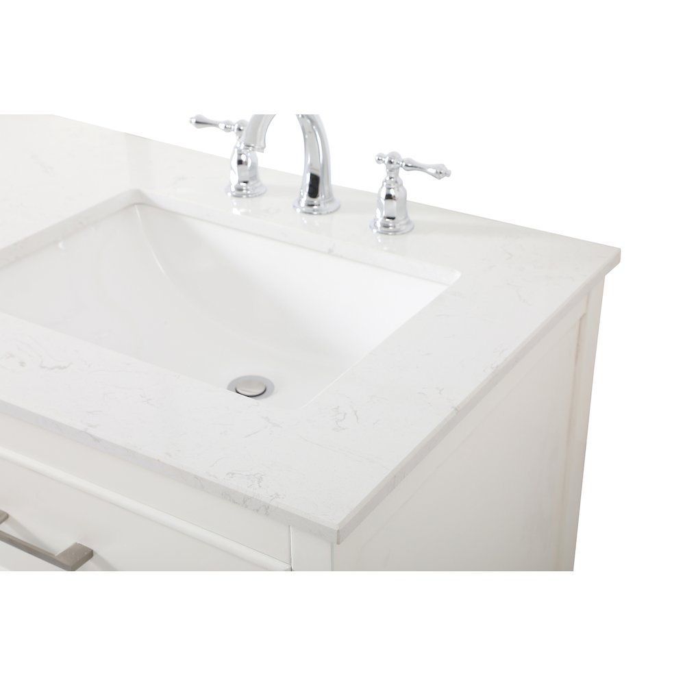 60 inch double bathroom vanity in white