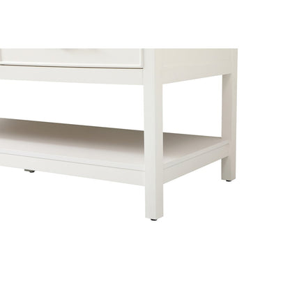 60 inch double bathroom vanity in white
