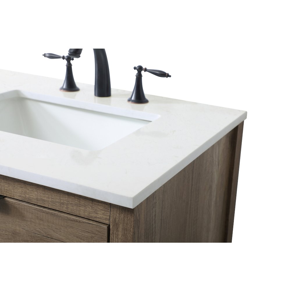 60 Inch Double Bathroom Vanity In Natural Oak