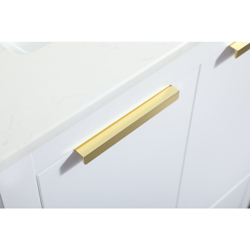 24 inch Single bathroom vanity in white