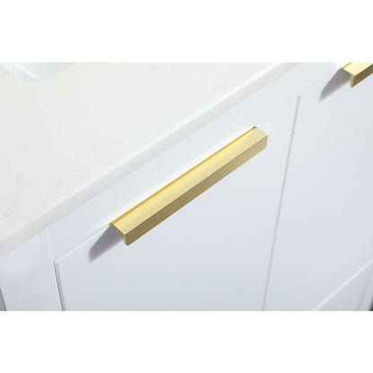 24 inch Single bathroom vanity in white