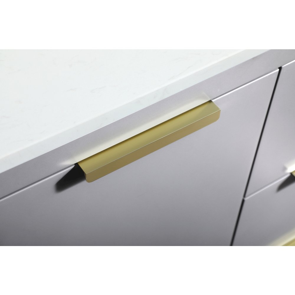 42 inch Single bathroom vanity in grey