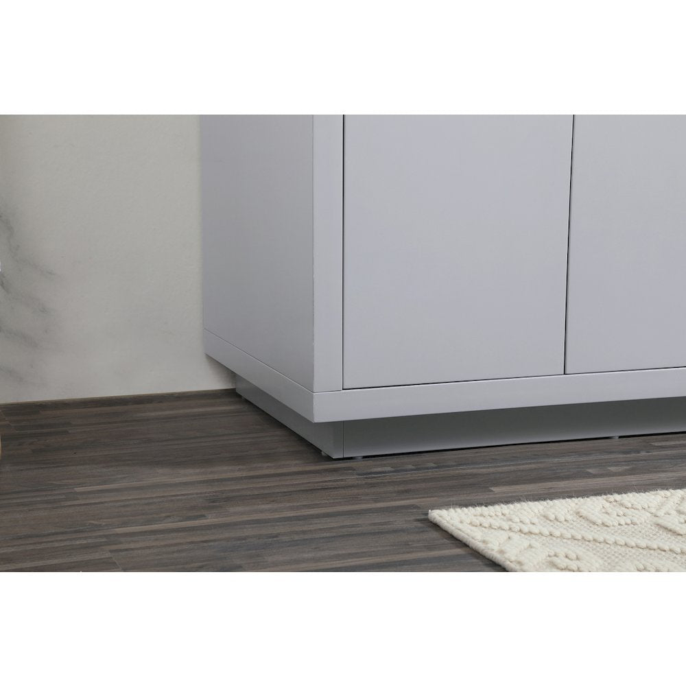 42 inch Single bathroom vanity in grey