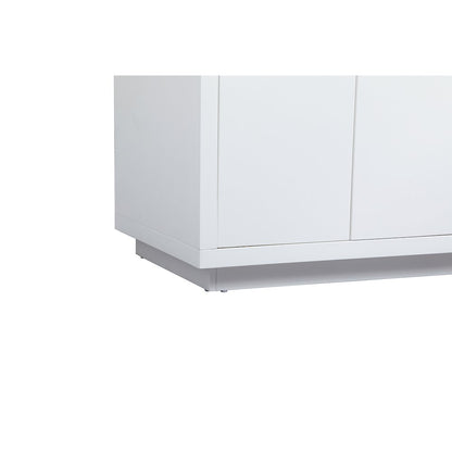 42 inch Single bathroom vanity in white