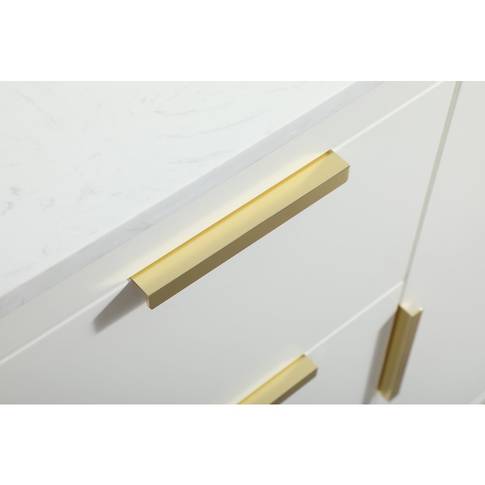 48 inch Single bathroom vanity in white