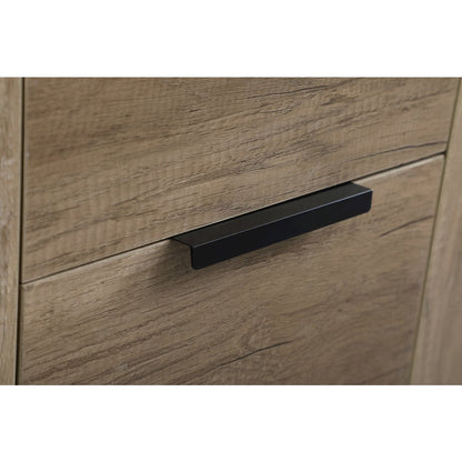 72 Inch Double Bathroom Vanity In Natural Oak