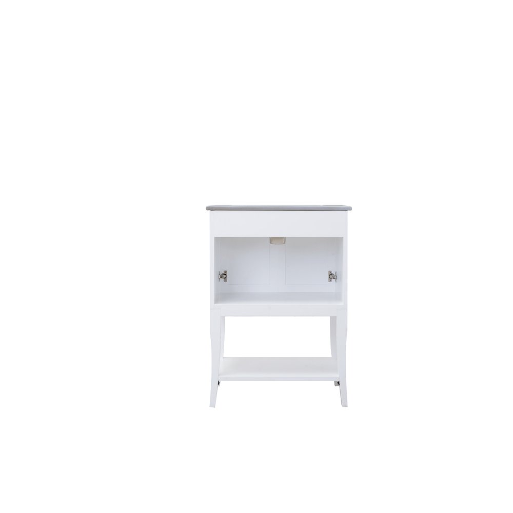 2 Doors Cabinet 24 In. X 18 In. X 34 In. In White