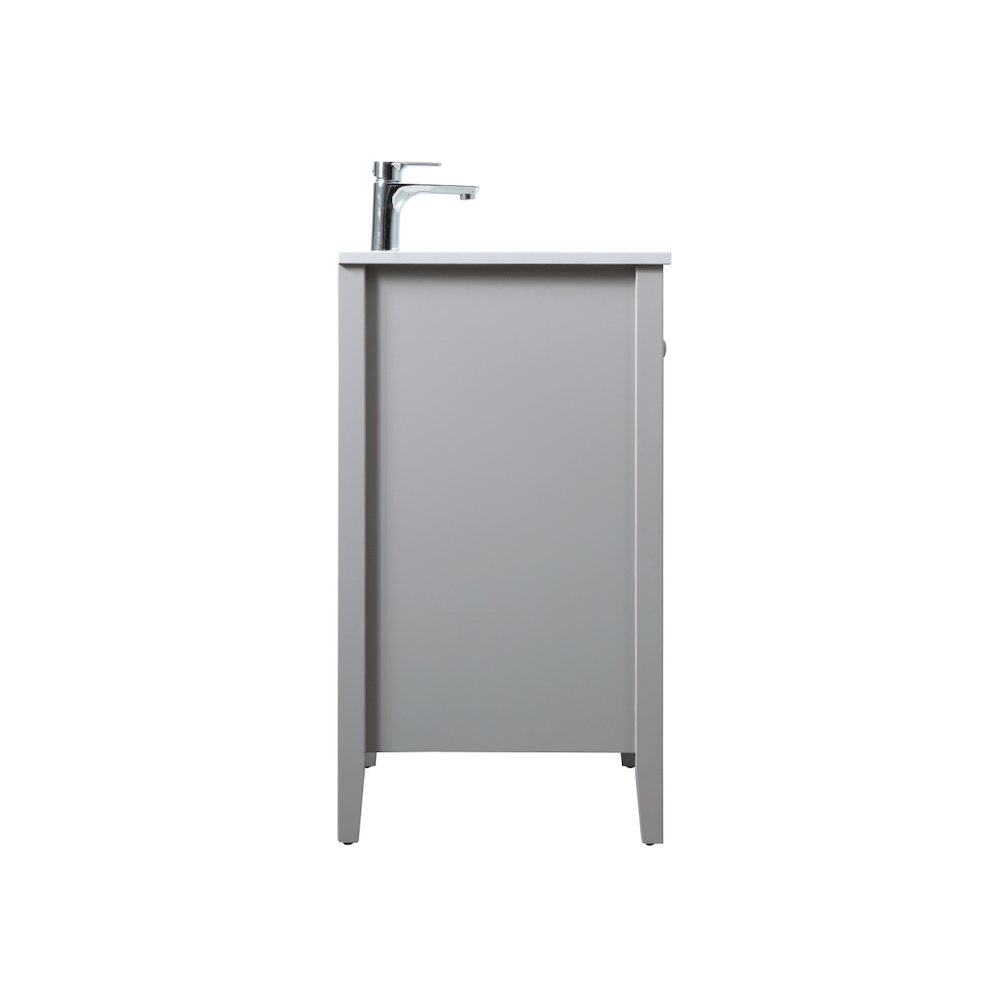 30 Inch SIngle Bathroom Vanity In Grey