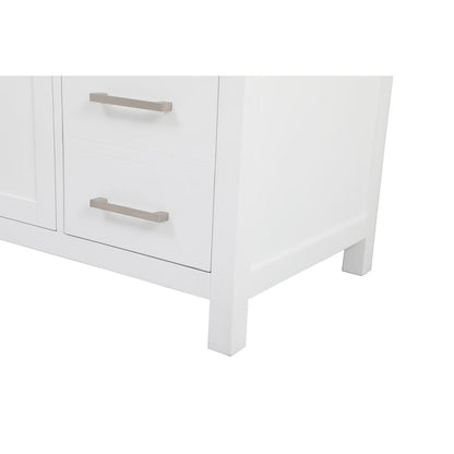 42 Inch Single Bathroom Vanity In White