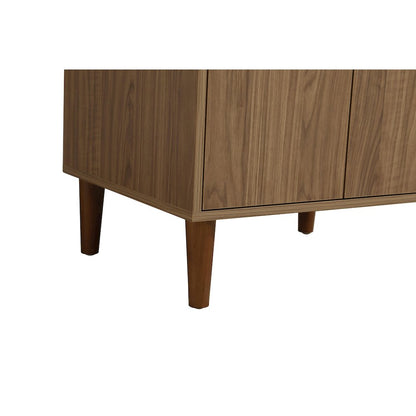 Chandler 24 Inch Single Bathroom Vanity In Walnut Brown