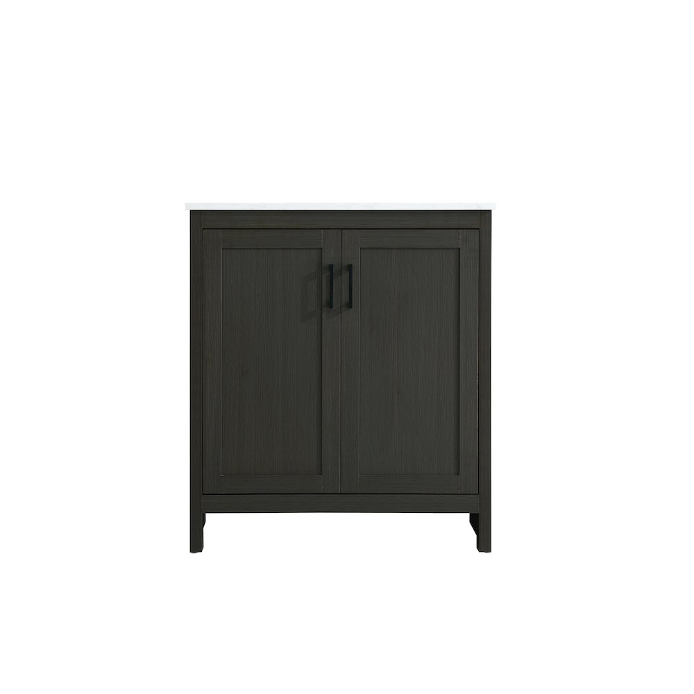 Finnley 30 Inch Single Bathroom Vanity In Mocha Brown