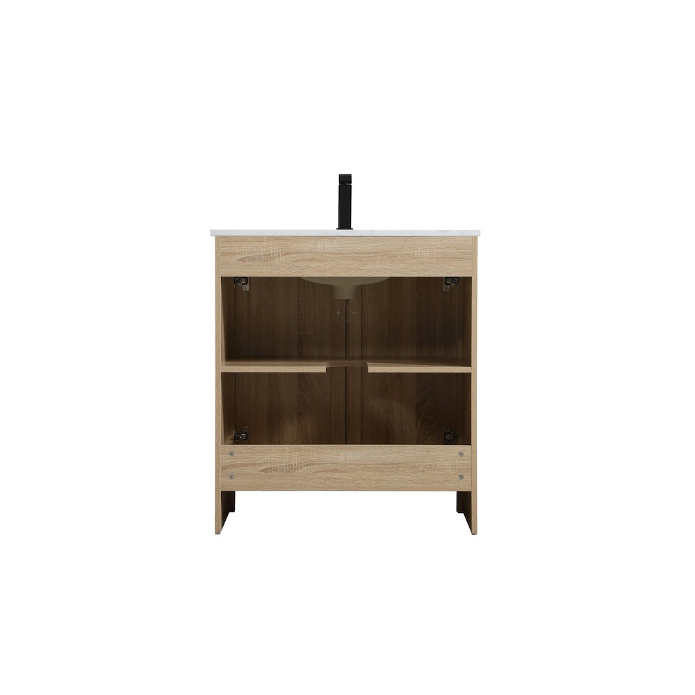Finnley 30 Inch Single Bathroom Vanity In Mango Wood